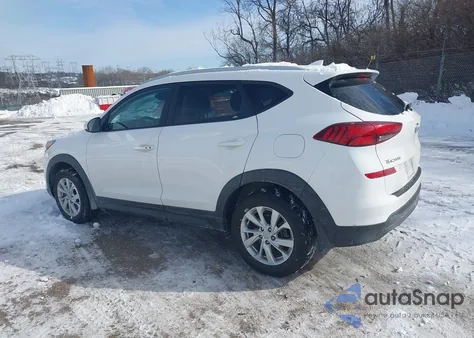 2021 Hyundai Tucson Value z USA, uszkodzony, nr VIN KM8J3CA47MU292559